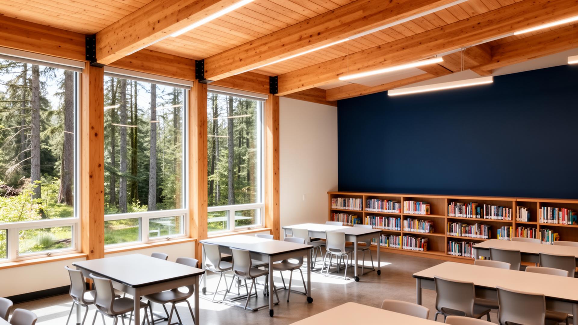 The Viking Education Academy classroom